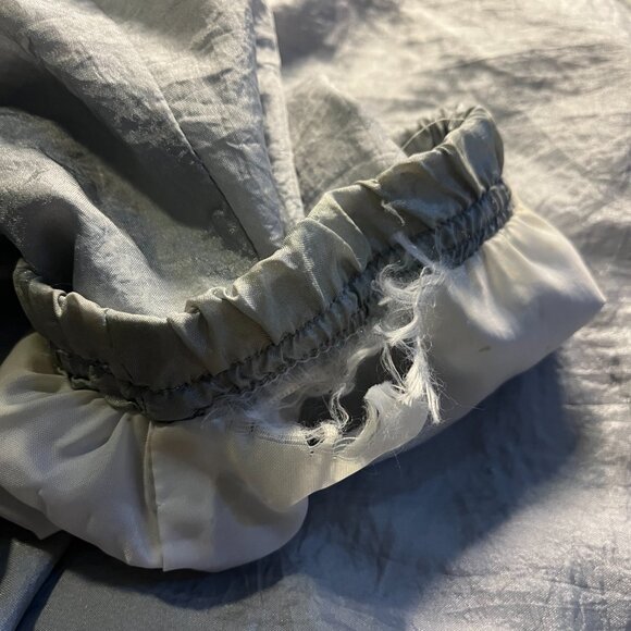 Vintage Winner Gray and Black Color Block Men's Windbreaker Size XL - Picture 9 of 9